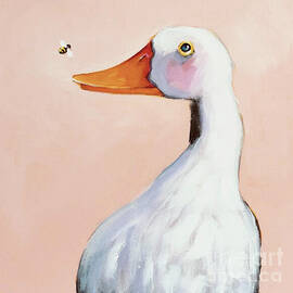 Curious Duck by Lucia Stewart