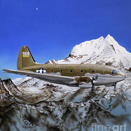 Curtiss C-46 Commando by Steve Ferguson