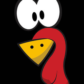 Cute Turkey Face by Flippin Sweet Gear