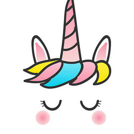 Cute Unicorn Face by Flippin Sweet Gear
