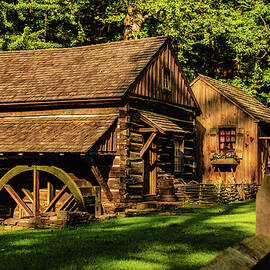 cuttalossa farm pennsylvania water mill by Louis Dallara