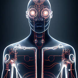 Cyborg Male 3 by Ron Weathers