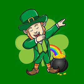 Dabbing Leprechaun St Patricks Day by Flippin Sweet Gear