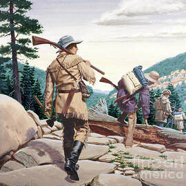 Daniel Boone by Ed Vebell