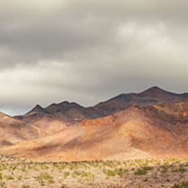Dappled Light on Desert Mountains - Death Valley National Park by Mike Lee