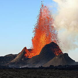 Day of the volcano by Christopher Mathews