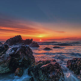 Daybreak on Marginal Way by Penny Polakoff