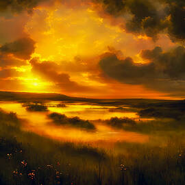 Dazzling Marsh by Ursula Abresch