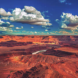 Dead Horse Point Summer Sky, Utah by Abbie Matthews