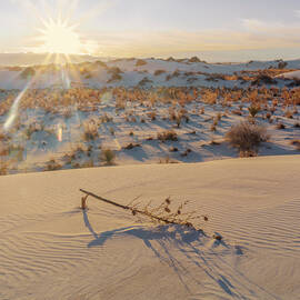 December 2020 White Sands Sunset by Alain Zarinelli