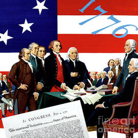 Declaration of Independence by Ed Vebell