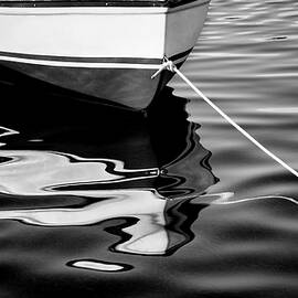 Delphin Boat black and white by Laura Fasulo