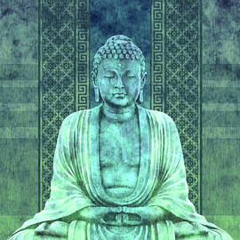 Dhyana - Buddha in Meditation 02 by Studio Grafiikka