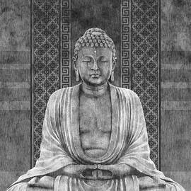 Dhyana - Buddha in Meditation 03 by Studio Grafiikka