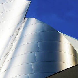 Disney Hall in Blue by Joe Schofield