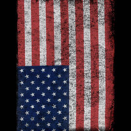 Distressed Us Flag by Flippin Sweet Gear