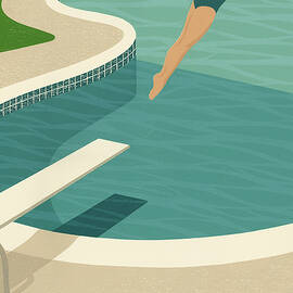 Diver by Mary Lynn Blasutta