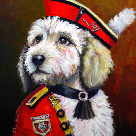 Dog of the Napoleonic Army, 04 by AM FineArtPrints