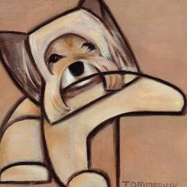 Dog Portrait Of Mezcalito by Tommervik