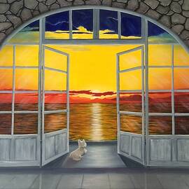 Dog With A View by Marlene Little