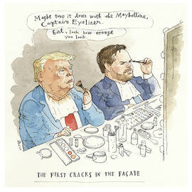 Donald and J.D. Is the Honeymoon Over? by Barry Blitt