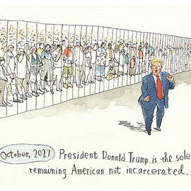 Donald Wins the War on Crime by Barry Blitt