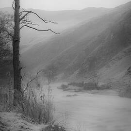 Dovedale Misty Morning in the Peak District by Joanne Eastope