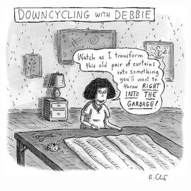 Downcycling With Debbie by Roz Chast