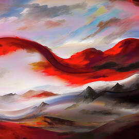 Dragon Landscape by Ursula Abresch