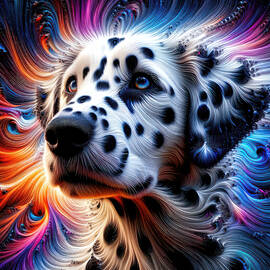 Dreamy Dalmatian by Bill and Linda Tiepelman