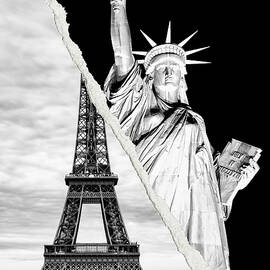 Dual Torn Collection - Black Liberty by Philippe HUGONNARD