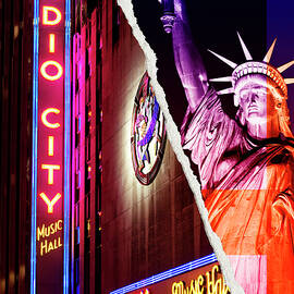 Dual Torn Collection - Radio City Music Hall by Philippe HUGONNARD