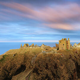 Dunnottar Castle after Sunset by Grant Glendinning