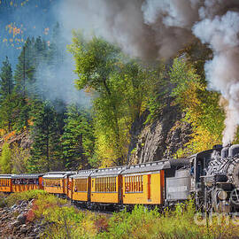 Durango-Silverton Narrow Gauge Railroad by Inge Johnsson