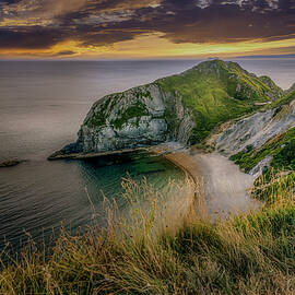 Durdle Door Headland by Chris Boulton