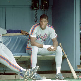 Dwight Gooden and Darryl Strawberry by George Gojkovich
