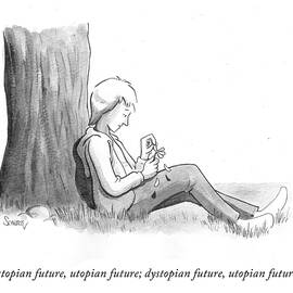 Dystopian Utopian Future by Benjamin Schwartz