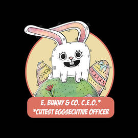 E Bunny Co CEO Cutest Eggsecutive Officer by Flippin Sweet Gear