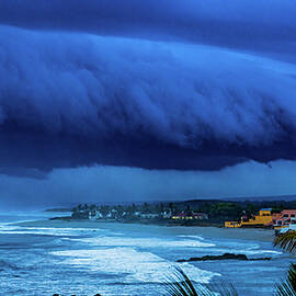 Early Morning Storm Clouds in Mazatlan Sinaloa Mexico by Tommy Farnsworth