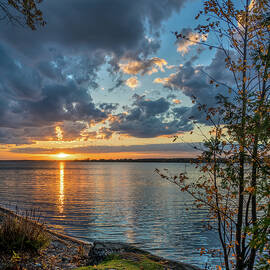 East Lake Sunset by DEE POTTER