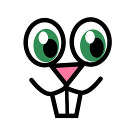 Easter Bunny Face by Flippin Sweet Gear