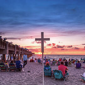 Easter Sunrise at Juno Pier by Laura Fasulo