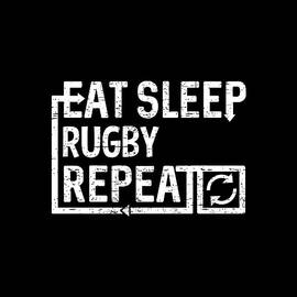 Eat Sleep Rugby by Flippin Sweet Gear