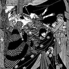 Edgar Allen Poe - Tales of Mystery and Imagination - Manuscript Found in a Bottle by Harry Clarke by Harry Clarke