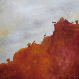 Edge Of Chasm by Angeles M Pomata