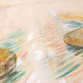 Egry Jozsef paintings - Sun mirroring on the water, Lake Balaton by Egry Jozsef