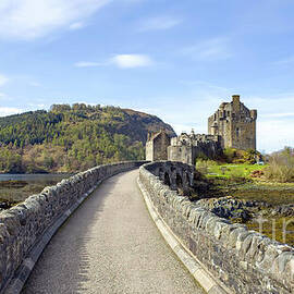 Eilean Donan Castle Bridge - Dornie, Highland Scotland by Jeff Saunders