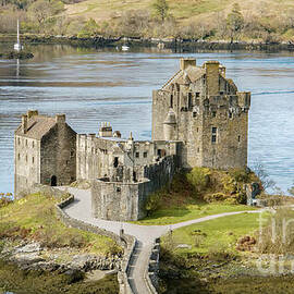 Eilean Donan Castle Close Up - Dornie, Highland Scotland by Jeff Saunders