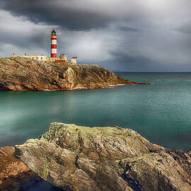 Eilean Glas Lighthouse, Western Isles. by Grant Glendinning