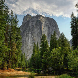 El Capitan and The Merced River Yosemite National Park by Abigail Diane Photography